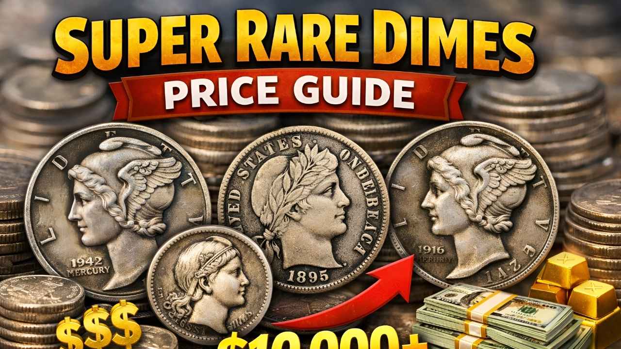 Super Rare Dimes Price Guide: Discover Coins Collectors Pay Big For