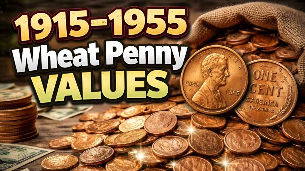 1915–1955 Wheat Penny Values – Rarity & Price Chart Explained