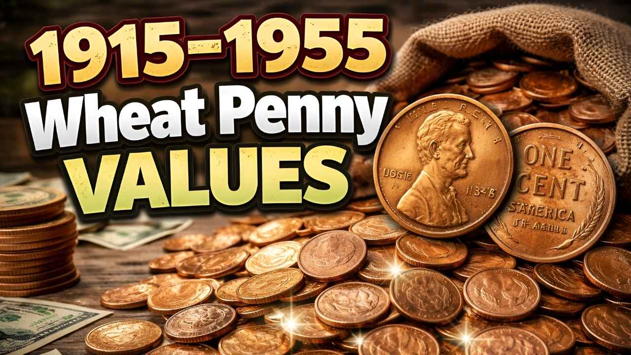 1915–1955 Wheat Penny Values – Rarity & Price Chart Explained